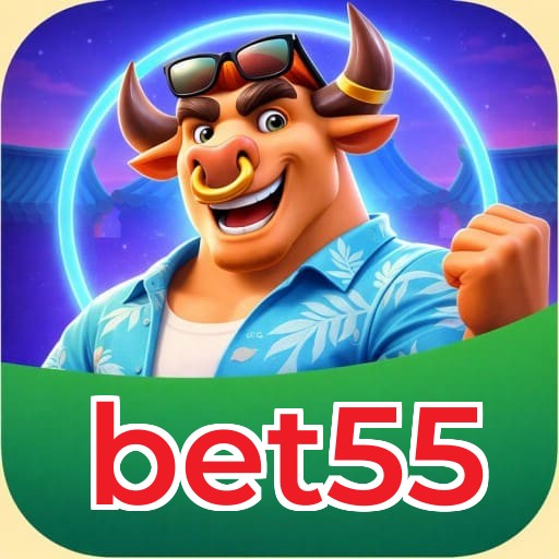 Números do app bet55 em material de marketing — ilustração, não auditoria